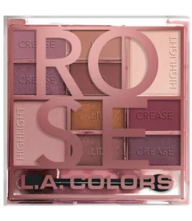 LA COLORS COLOR BLOCK EYESHADOW PALETTE
