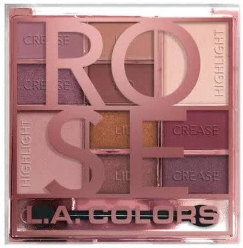 LA COLORS COLOR BLOCK EYESHADOW PALETTE