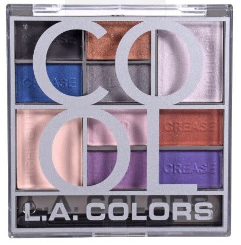 LA COLORS COLOR BLOCK EYESHADOW PALETTE