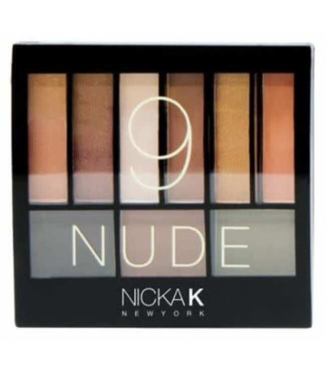 NICKAK NICKAK NY 9NUDE AND NATURAL EYESHADOW PALETTE