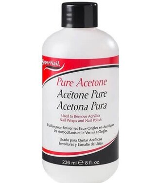 SUPERNAIL PURE ACETONE POLISH REMOVER 8OZ