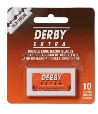 DERBY EXTRA DOUBLE EDGE RAZOR BLADES 10CT