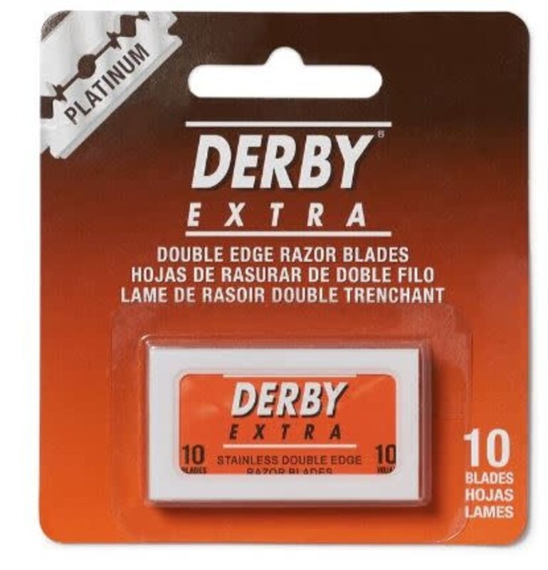 DERBY EXTRA DOUBLE EDGE RAZOR BLADES 10CT
