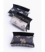 SAREBYS BEAUTY SUPPLY H868 PRINT FAUX LEATHER CLAW CLIPS WHITE
