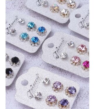 FAIRE 3PC STUD EARRING SET