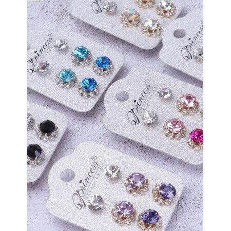 FAIRE 3PC STUD EARRING SET