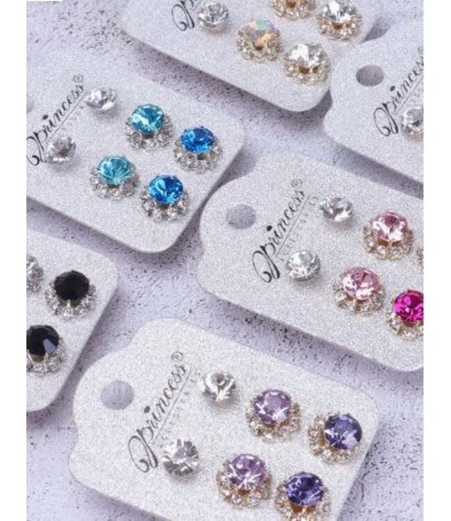 FAIRE 3PC STUD EARRING SET