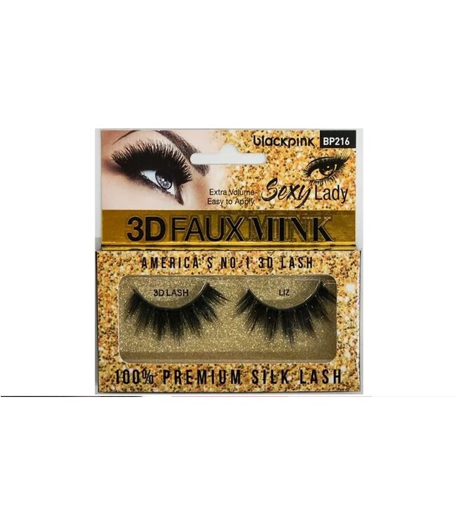 BLACK PINK BLACK PINK 3D FAUX MINK LASHES