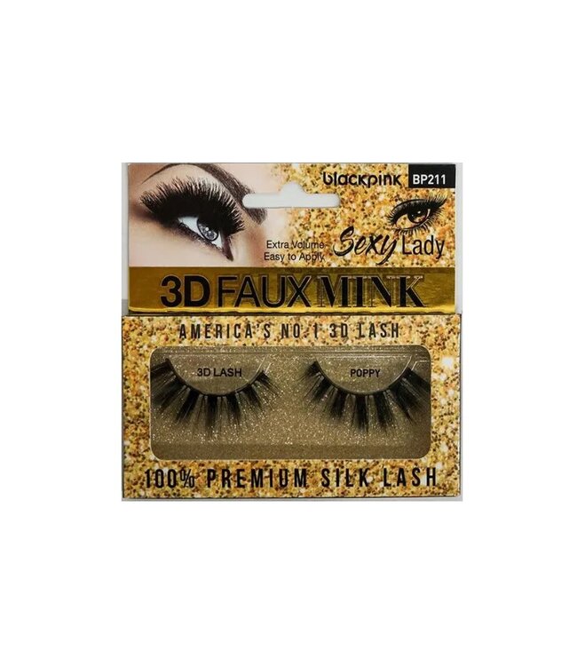 BLACK PINK BLACK PINK 3D FAUX MINK LASHES