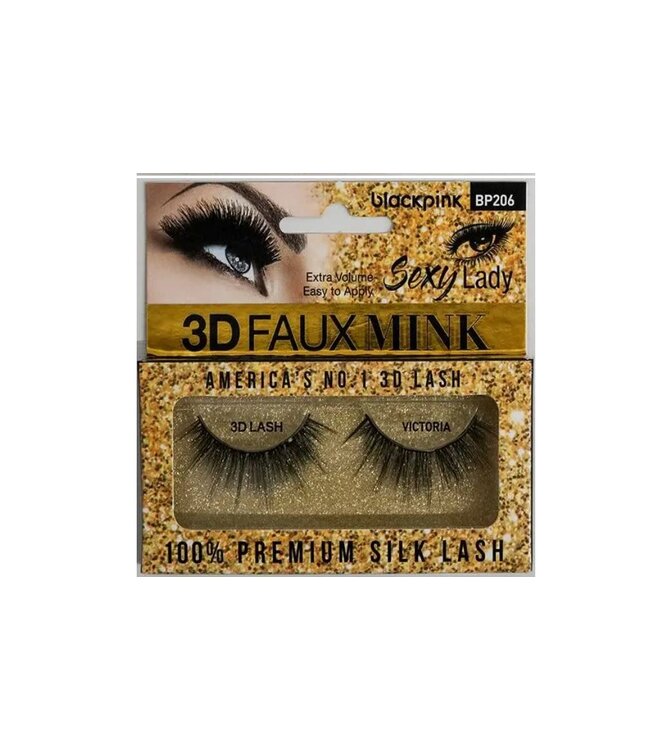 BLACK PINK BLACK PINK 3D FAUX MINK LASHES