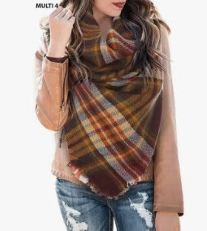 MULTI PLAD SCARF XXL
