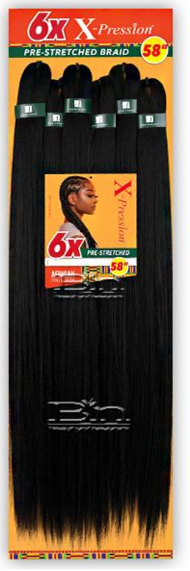 OUTRE' 6X X PRESSION PRE STRETCHED 58" #1B