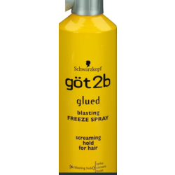 GOT2B GOT2B FREEZE SPRAY GLUED 12OZ