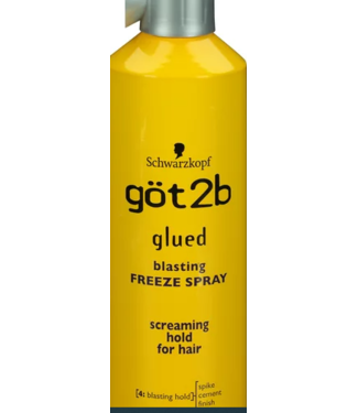 GOT2B GOT2B FREEZE SPRAY GLUED 12OZ