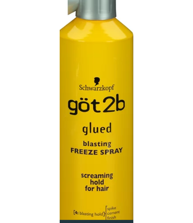 GOT2B GOT2B FREEZE SPRAY GLUED 12OZ