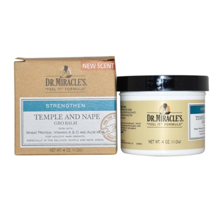 DR MIRACLE'S DR MIRACLES TEMPLE AND NAPE GRO BALM