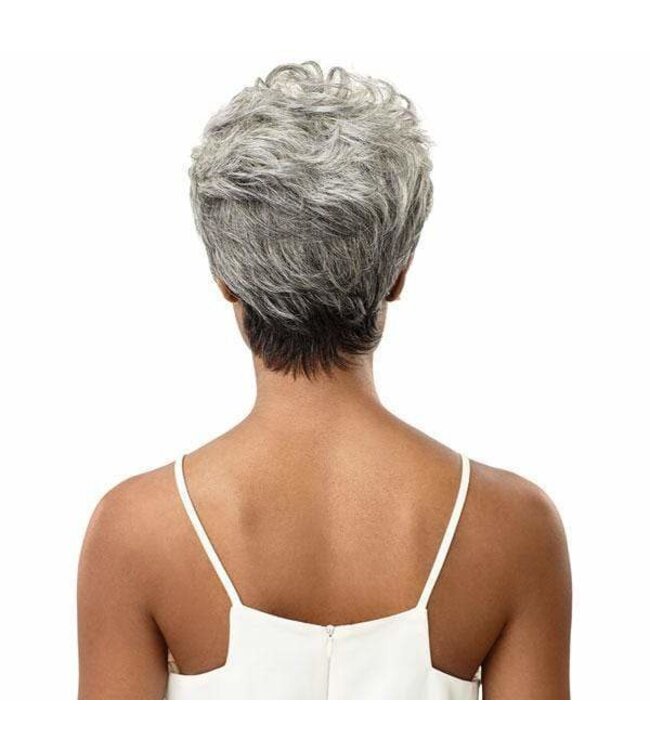 OUTRE' FAB & FLY FULL WIG -GRAY GLAMOUR- HH - Theodora