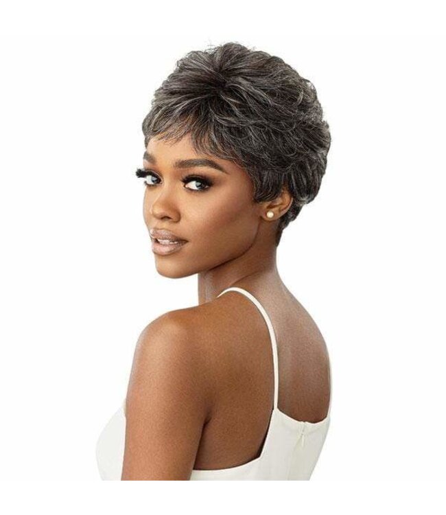 OUTRE' FAB & FLY FULL WIG -GRAY GLAMOUR- HH - Theodora