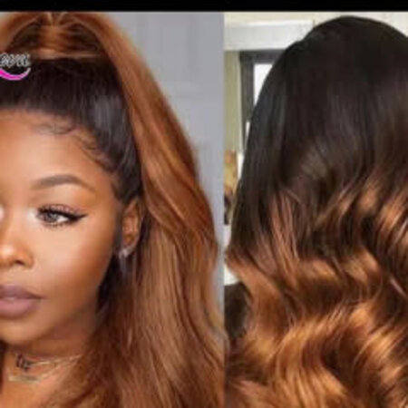 A.X. BODY WAVE HD HH 4X4 LACE FRONT WIG