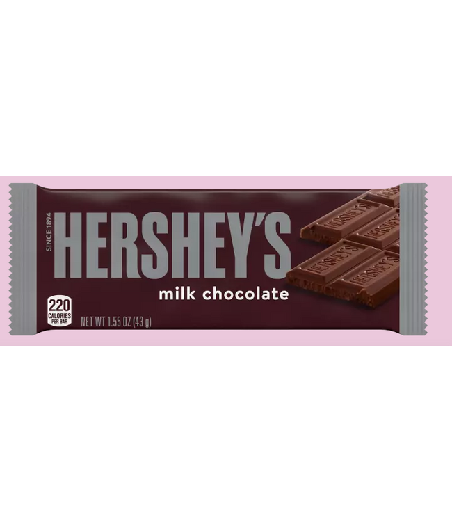 SAREBYS BEAUTY SUPPLY HERSHEYS MILK CHOCOLATE BAR