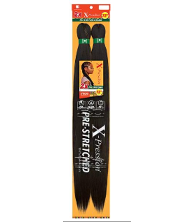 SENSATIONNEL 2X X-PRESSION PRE-STRETCHED BRAID 72"