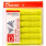 DONNA SNAP ON MAGNETIC ROLLERS YELLOW 3/4