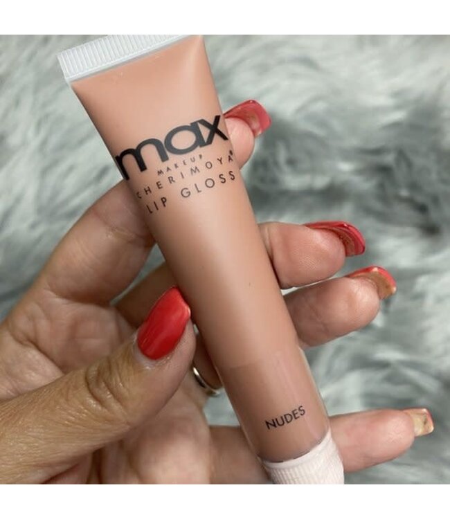 MAX MAX CHERIMOYA HIGH PIGMENT CREAMY LIP GLOSS NUDE SHADES