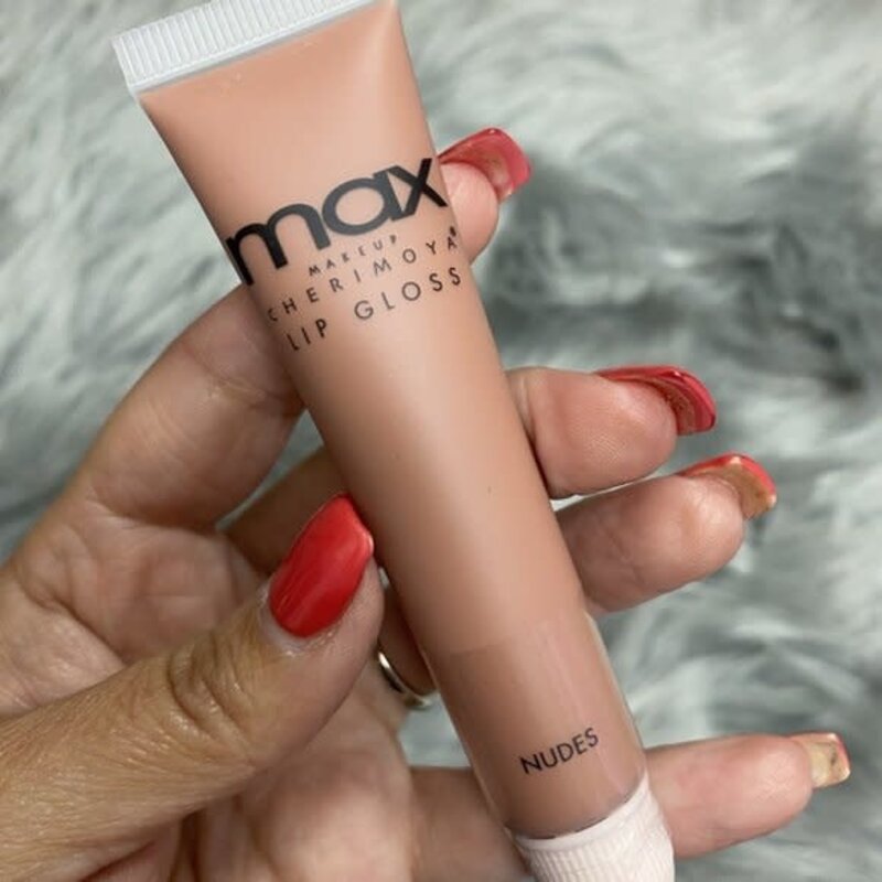 MAX MAX CHERIMOYA HIGH PIGMENT CREAMY LIP GLOSS NUDE SHADES