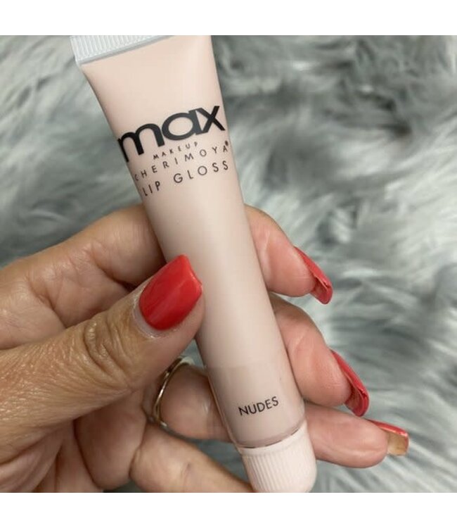 MAX MAX CHERIMOYA HIGH PIGMENT CREAMY LIP GLOSS NUDE SHADES