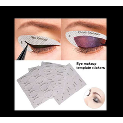 4 SHEETS QUICK EYE MAKEUP &EYELINER STENCIL