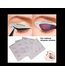 4 SHEETS QUICK EYE MAKEUP &EYELINER STENCIL