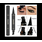 AX WATERPROOF  EYELINER WING STAMP SMALL