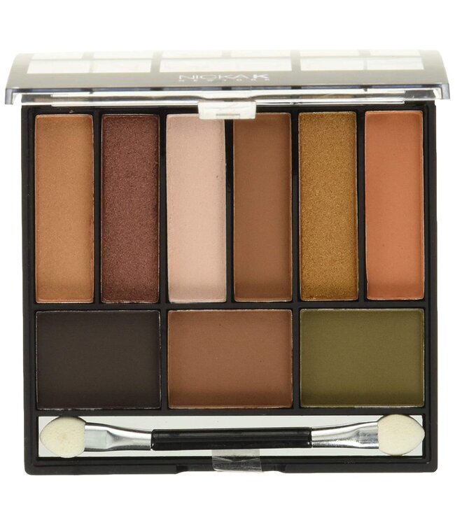 NICKAK NICKAK NY 9NUDE AND NATURAL EYESHADOW PALETTE