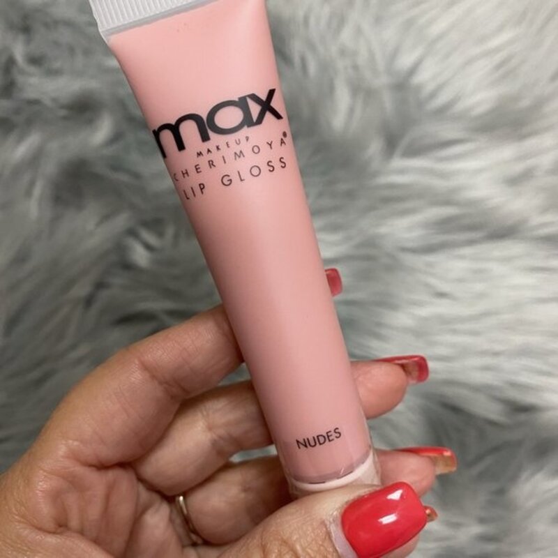 MAX MAX CHERIMOYA HIGH PIGMENT CREAMY LIP GLOSS NUDE SHADES