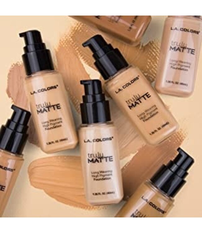 L.A. COLOR TRULY MATTE LONG WEARING FOUNDATION