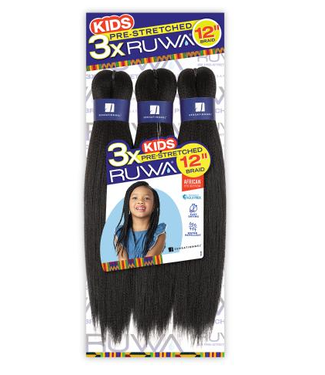 3x RUWA KID PRE STRETCHED BRAID 12'