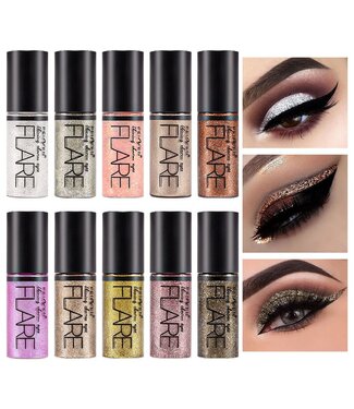 AX FLARE SHIMMER EYE LINER SILVER