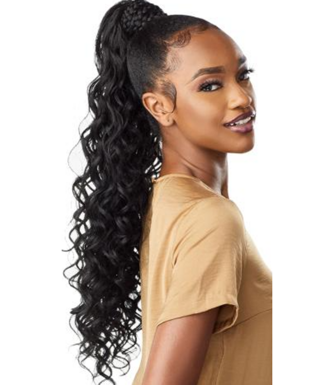 SENSATIONNEL INSTANT BRAIDED DEEP PONY 26' WRAP
