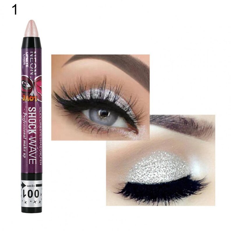 AX WATERPROOF PEARLESCENT EYESHADOW WHITE01