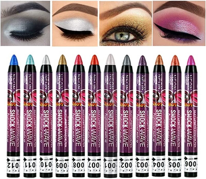 AX WATERPROOF PEARLESCENT EYESHADOW SILVER10