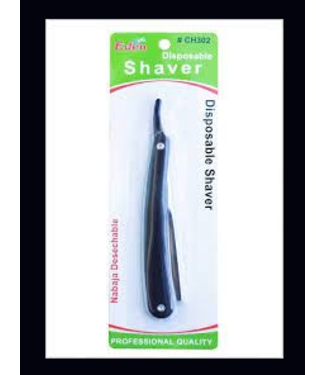 CH302 EDEN BLACK DISPOSABLE SHAVER