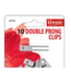 ANNIE 80 DOUBLE PRONG CLIPS