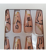 AX AX FALSE NAIL LONG COFFIN STYLE