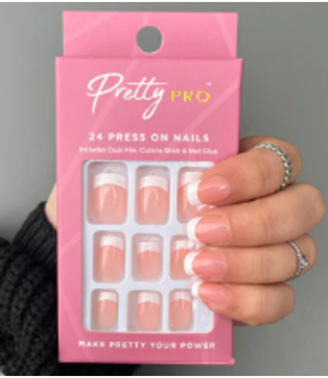 PRETTY PRO PRETTY PRO PRESS ON NAILS SHORT