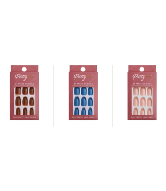 PRETTY PRO PRETTY PRO PRESS ON NAILS SHORT