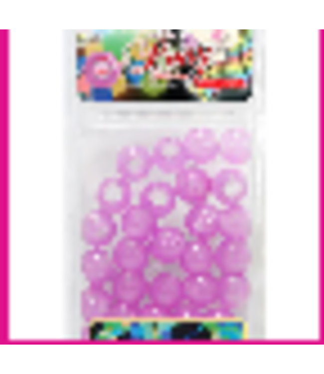 BT GLOW IN THE DARK MEDIUM ROUND BEADS