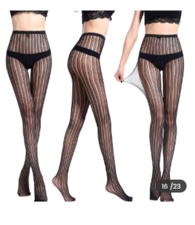 SAREBYS BEAUTY SUPPLY WOMEN SEXY FASHION BLACK HOLLOW STOCKINGS