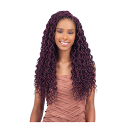 FREETRESS 2X FREETRESS BRAID 18 CURLY SOFT FAUX LOC LITE