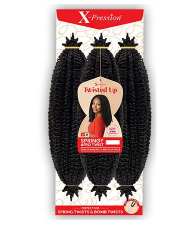 SENSATIONNEL 3X XPRESSION SPRINGY AFRO TWIST 24'