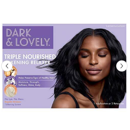 DARK & LOVELY DARK & LOVELY TRIPPLE NOURISHED SILKENING RELAXER